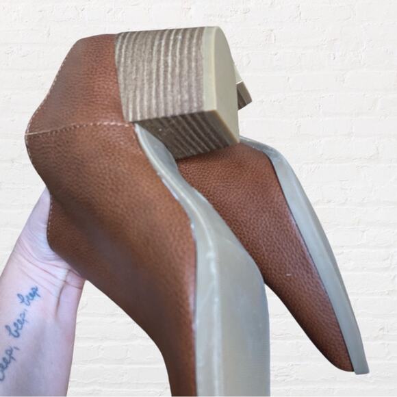 NEW Universal Thread brown mule summer booties - Picture 2 of 2